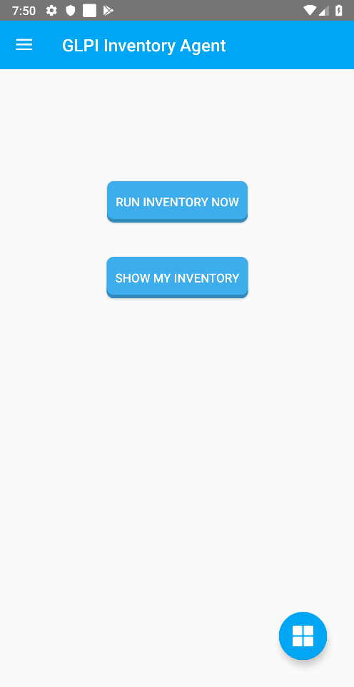 Run inventory now