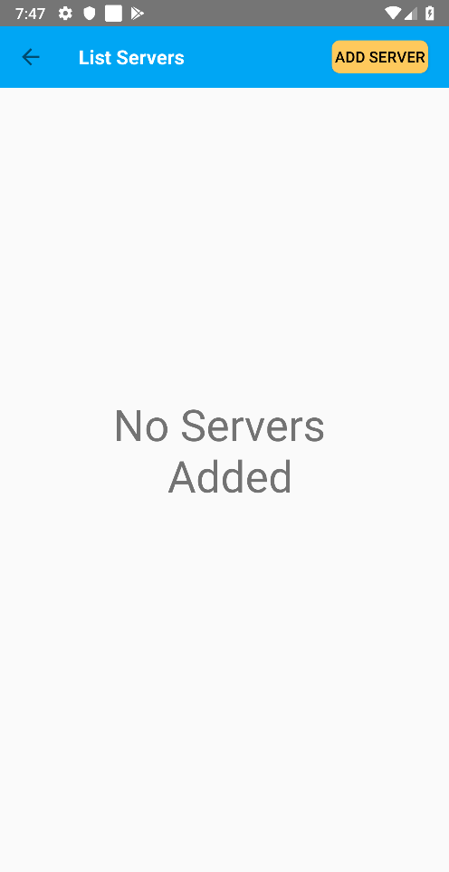 List servers