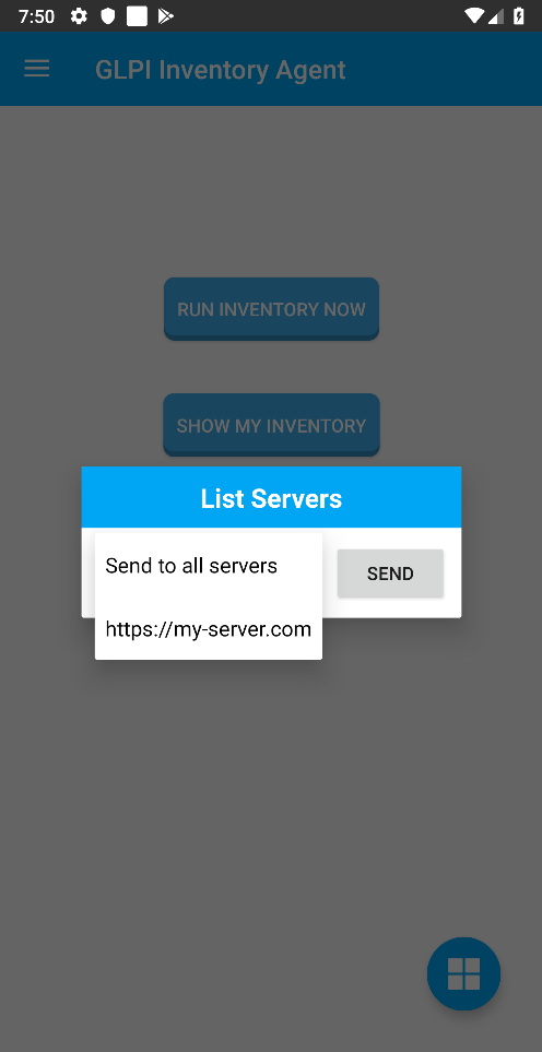 Select server